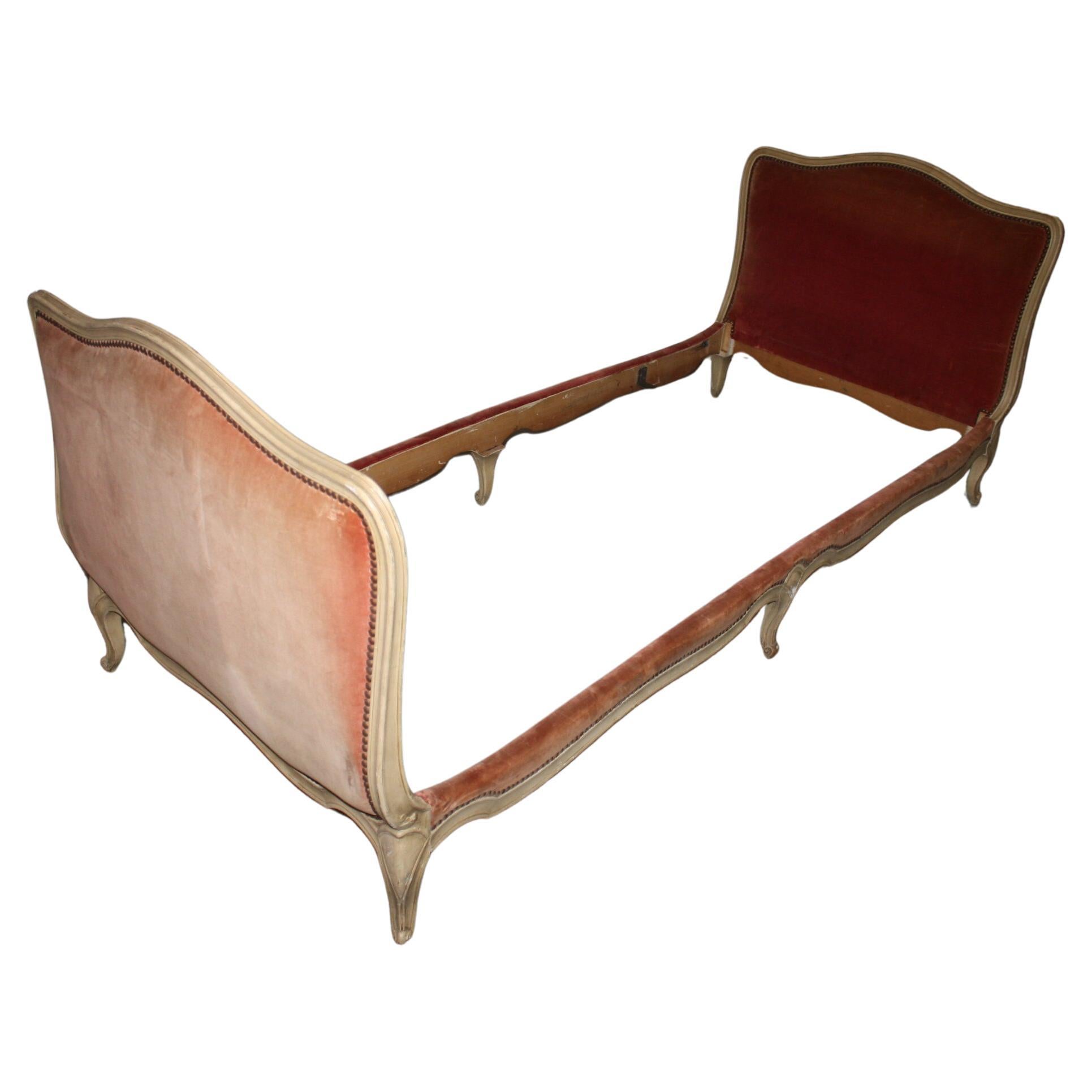 French 19th Century Lacquered Frame bed For Sale
