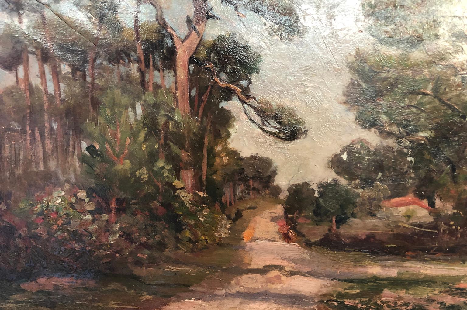 French 19th Century Landscape Oil Painting 3