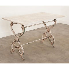 French 19th Century Large Bistro Table