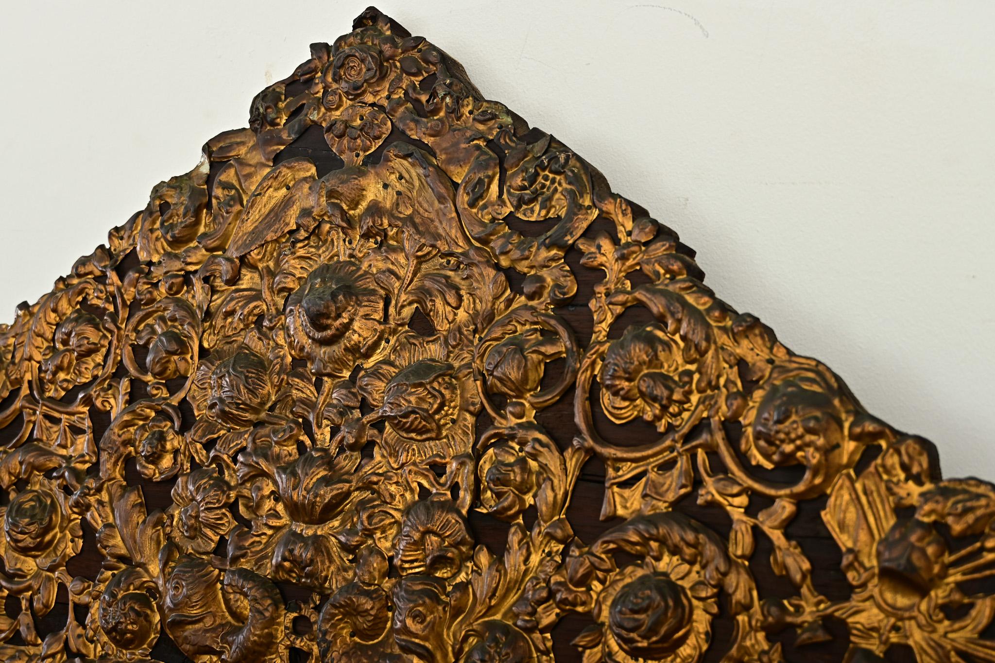 Gran espejo de cojín francés del siglo XIX en venta 5