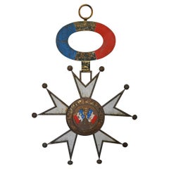French 19th Century Legion of Honour Sign 