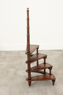 French 19th Century Library Steps