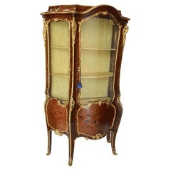 Antique French 19th Century Lincoln Style Bombay Vitrine