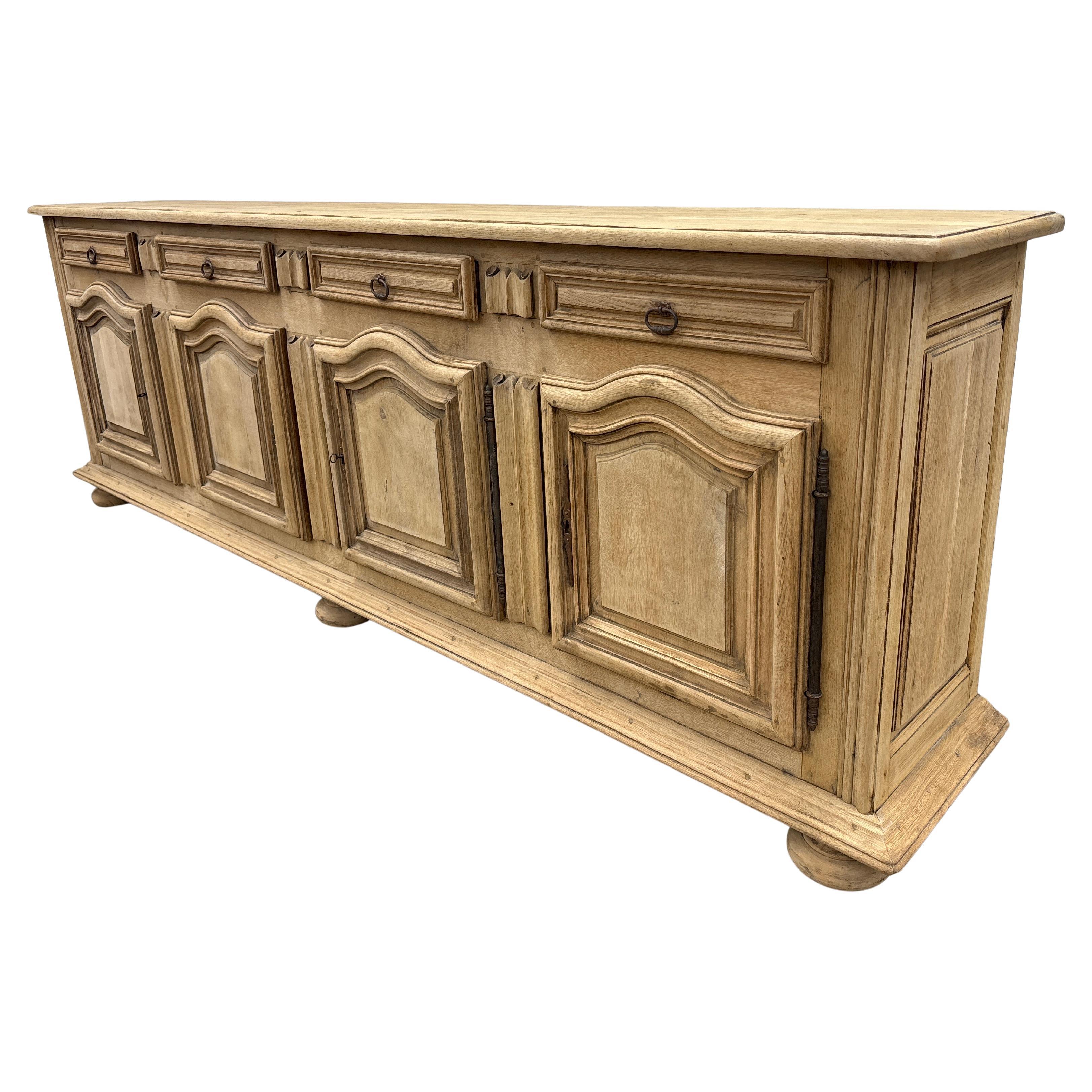 French 19th Century Long Sideboard In Good Condition In Stockbridge, GA