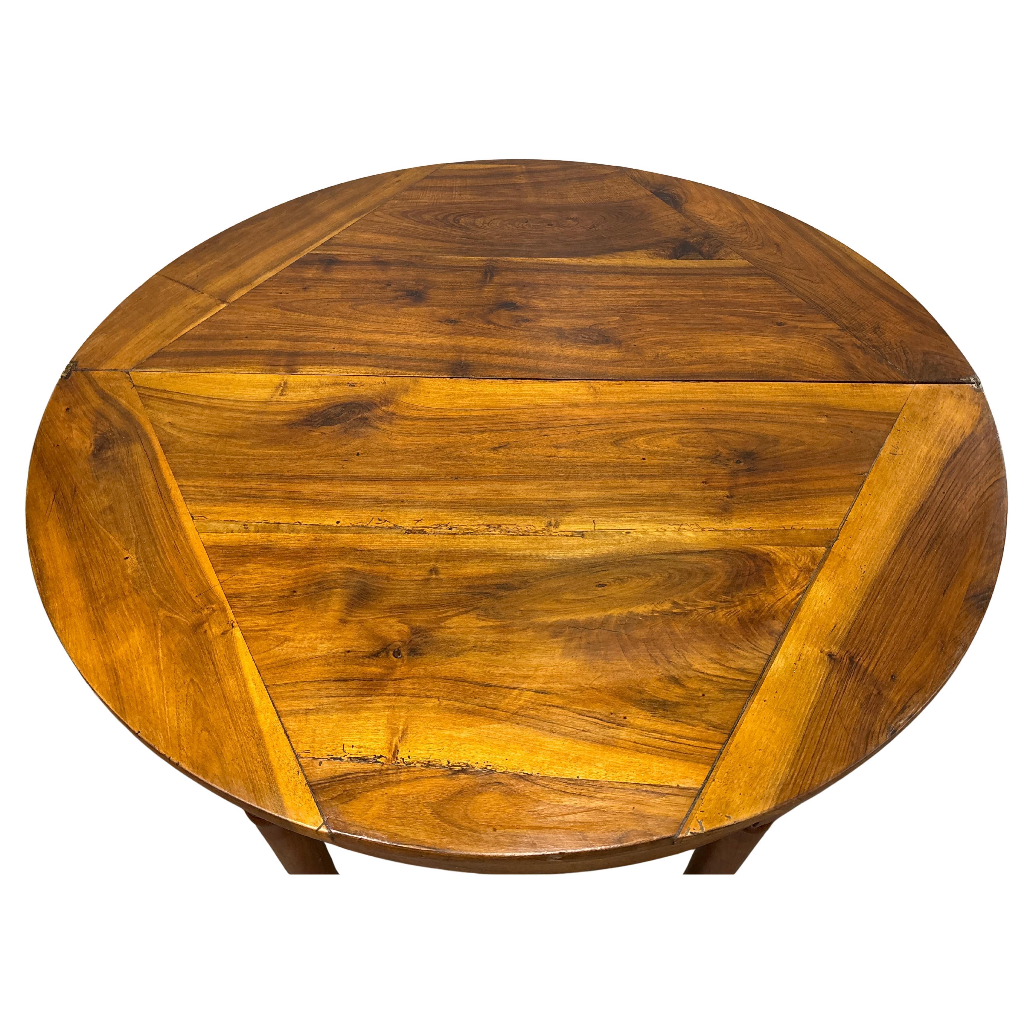 Français Table 1/2 lune ou table ronde Louis Philippe du 19ème siècle en vente