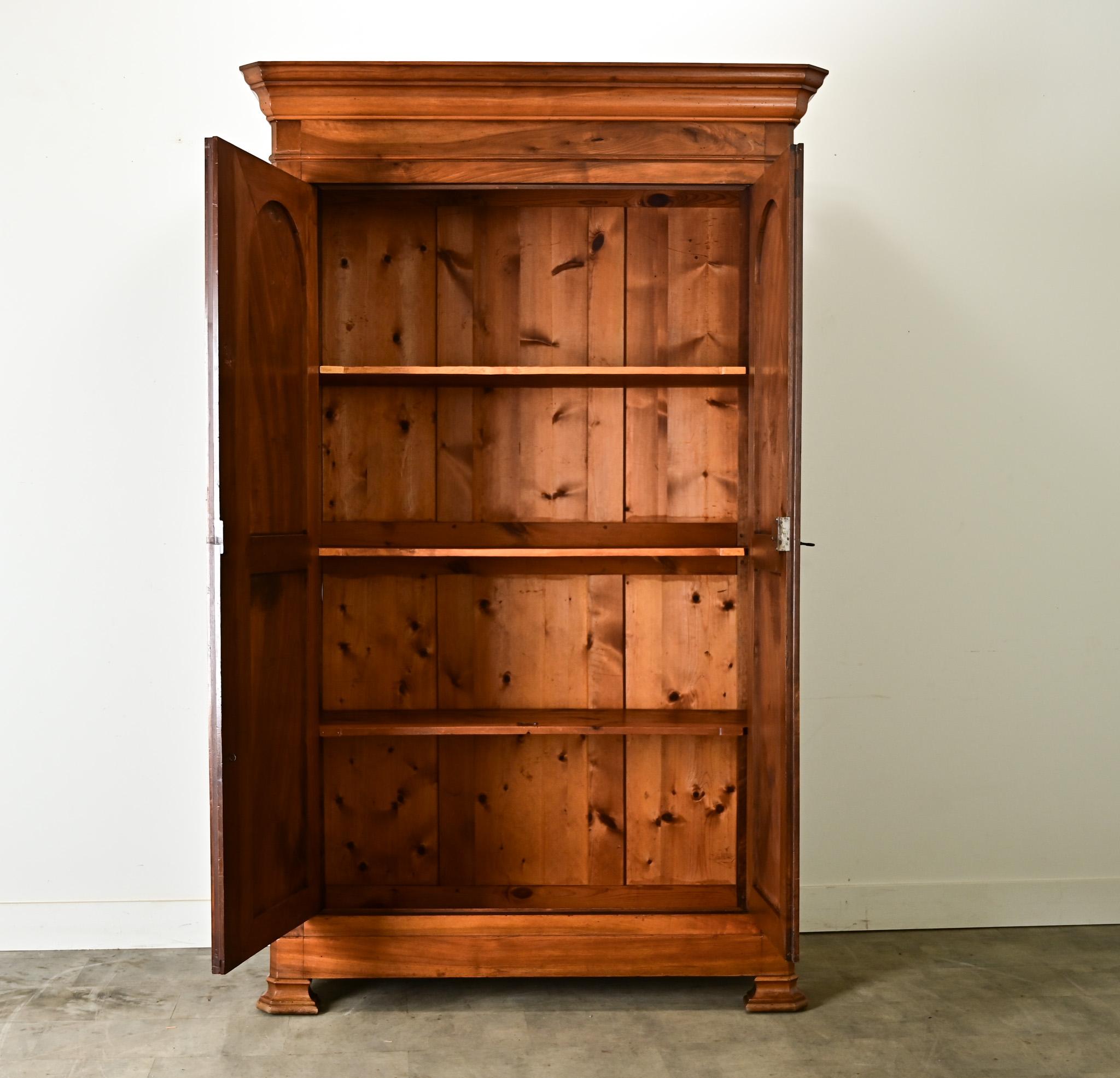 French 19th Century Louis Philippe Armoire 1