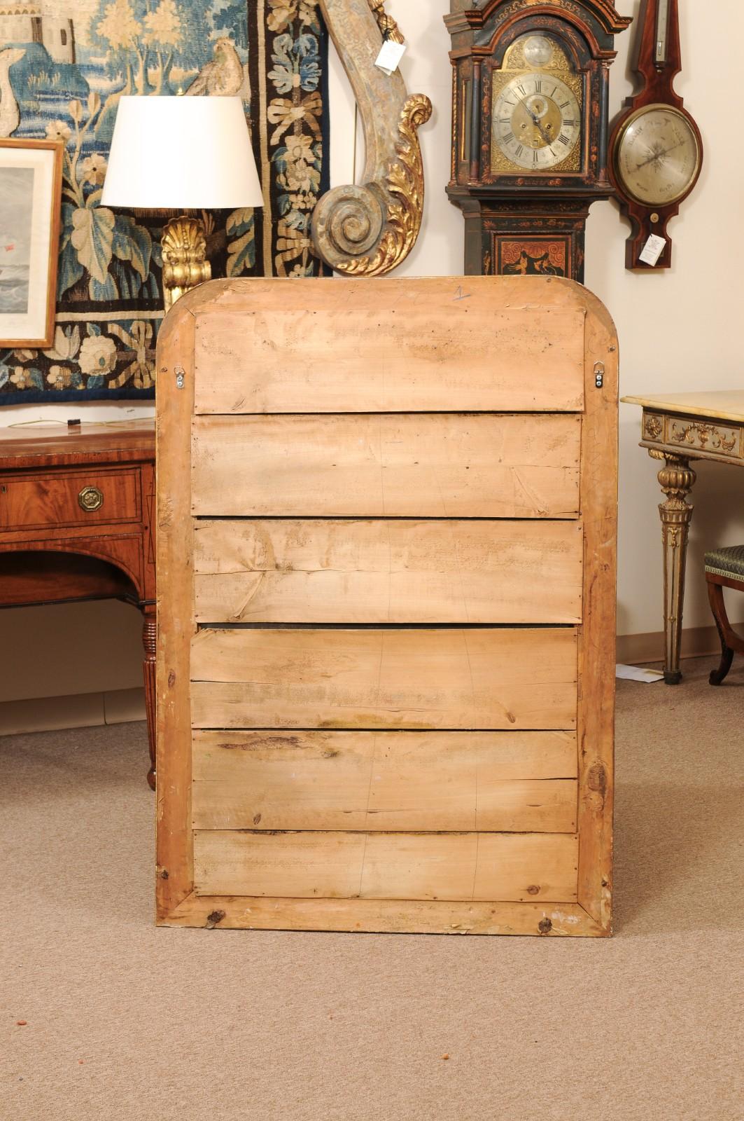 Specchio in legno dorato francese Louis Philippe del XIX secolo in vendita 11