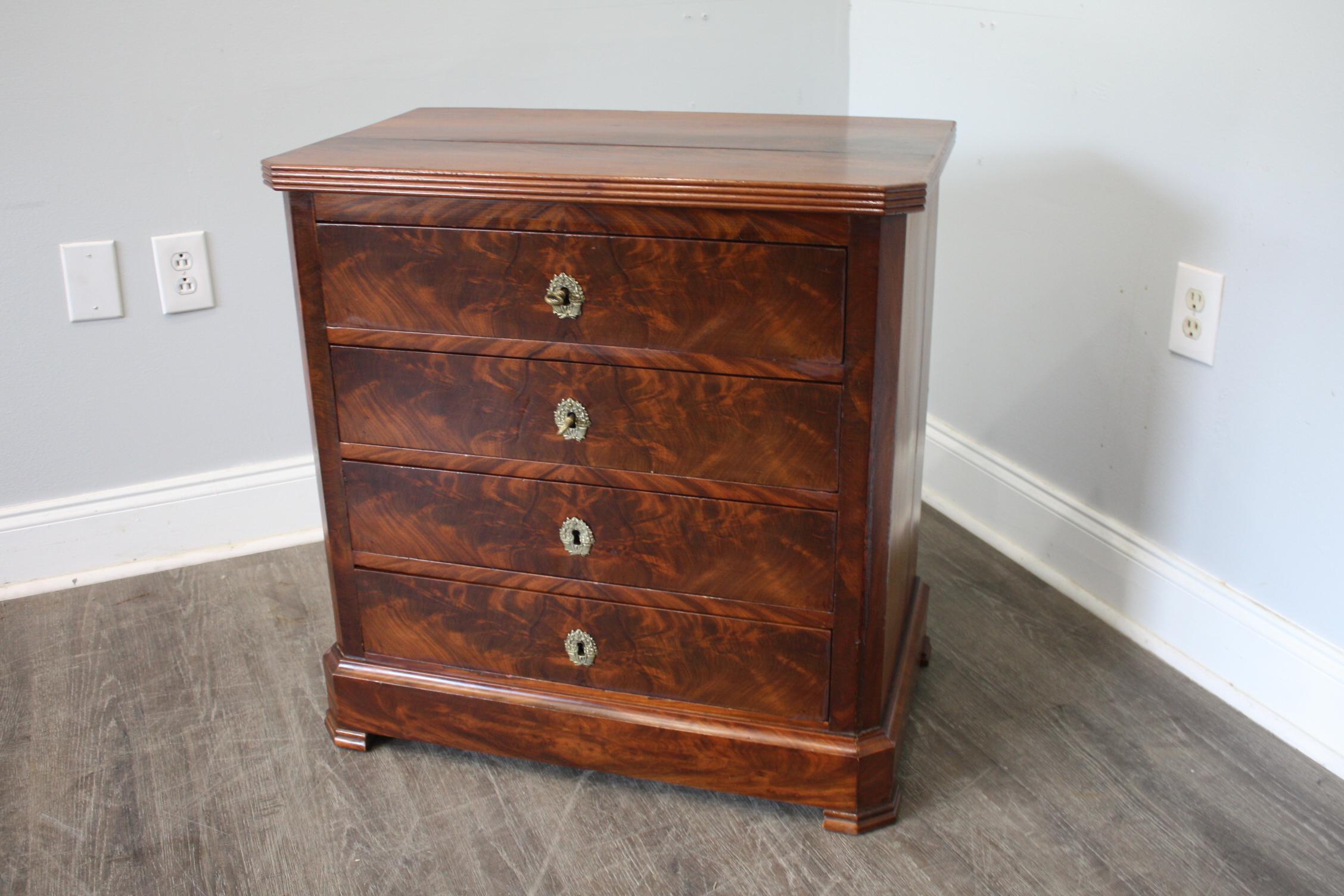 French 19th Century Louis-Philippe Chest For Sale 4