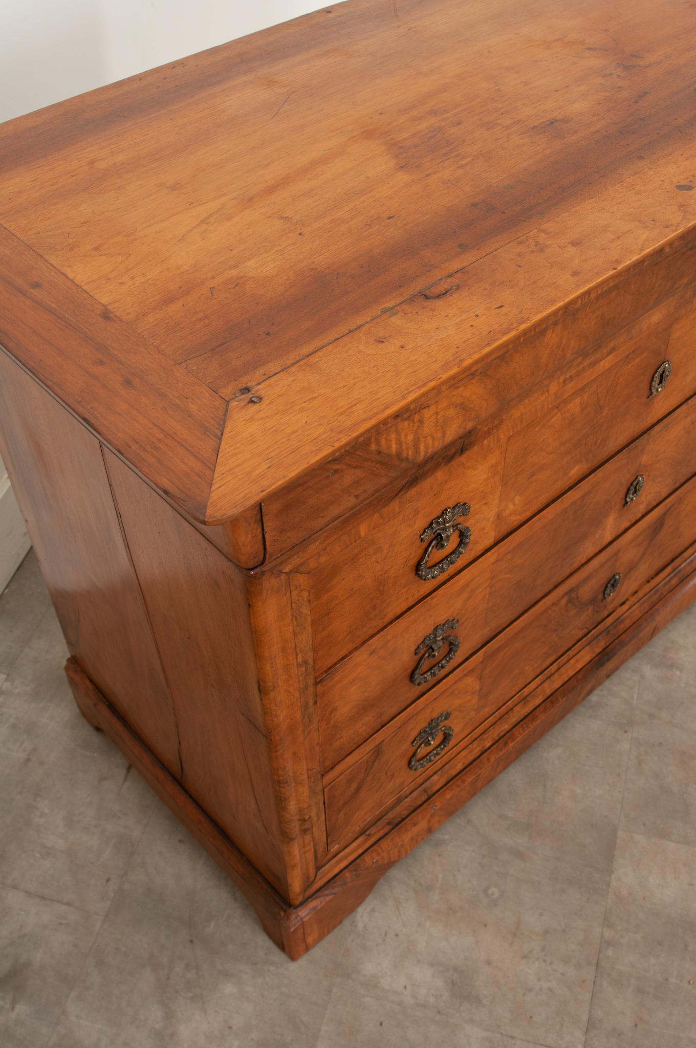 Mahogany French 19th Century Louis Philippe Commode For Sale