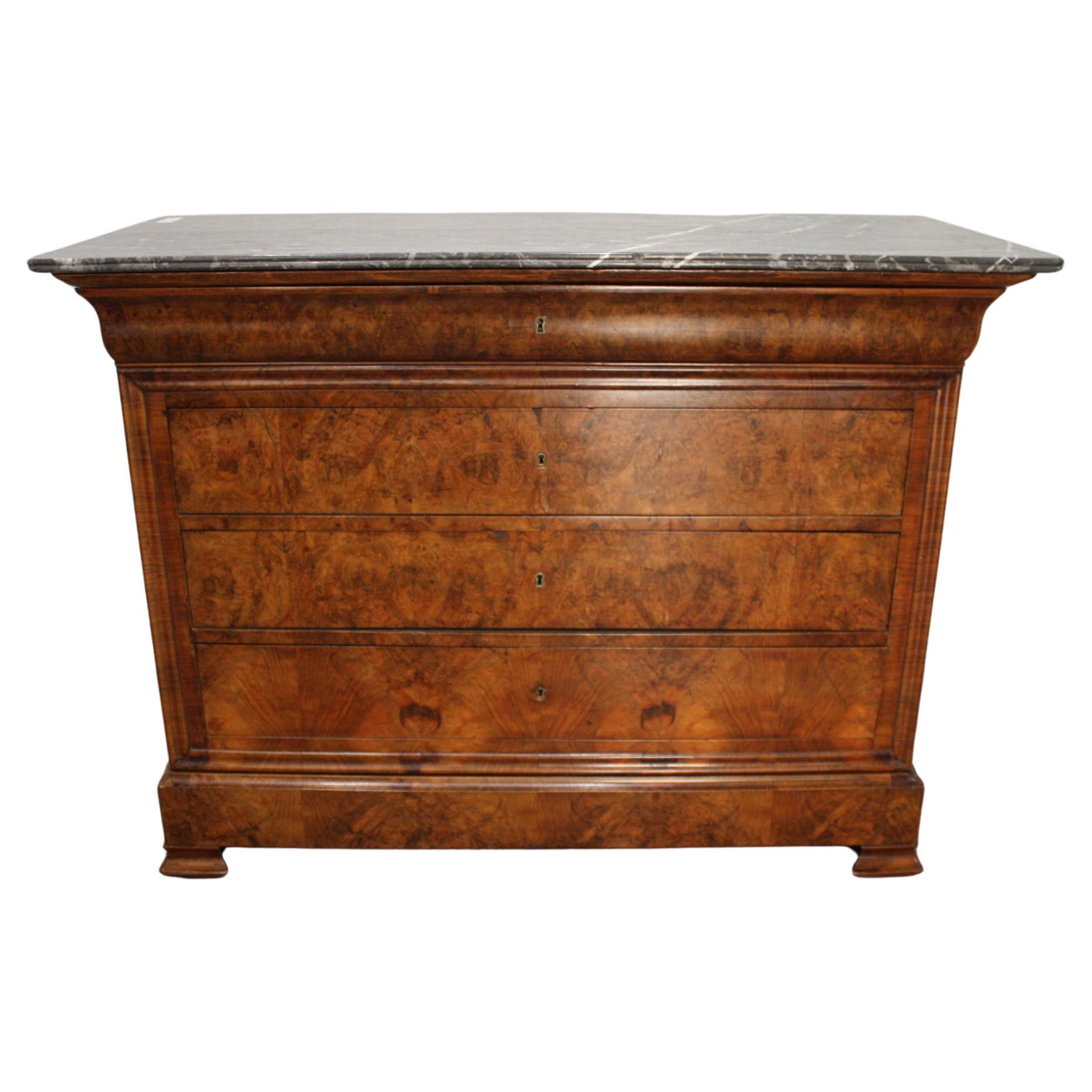 French 19th Century Louis-Philippe Commode For Sale