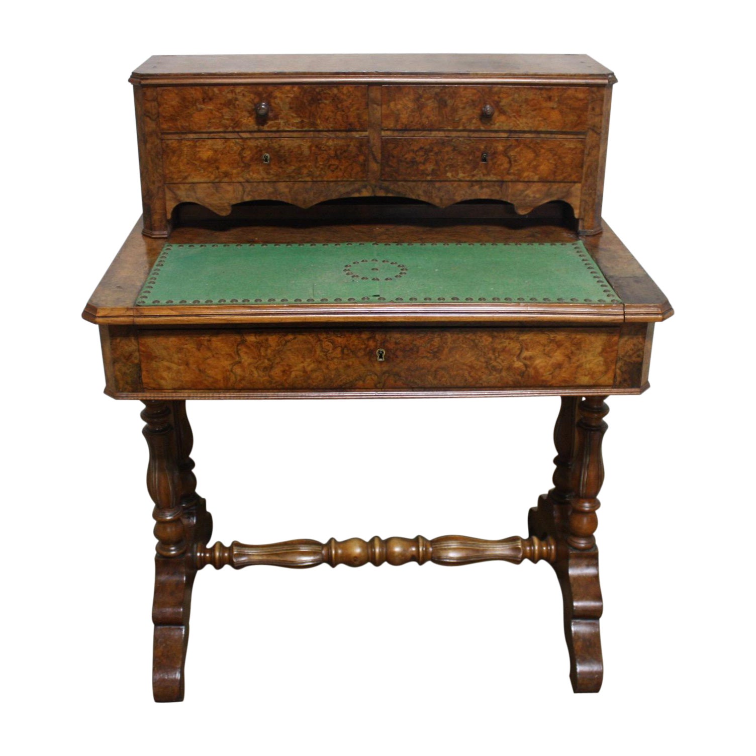Scrivania francese del XIX secolo Louis Philippe "a Gradin",