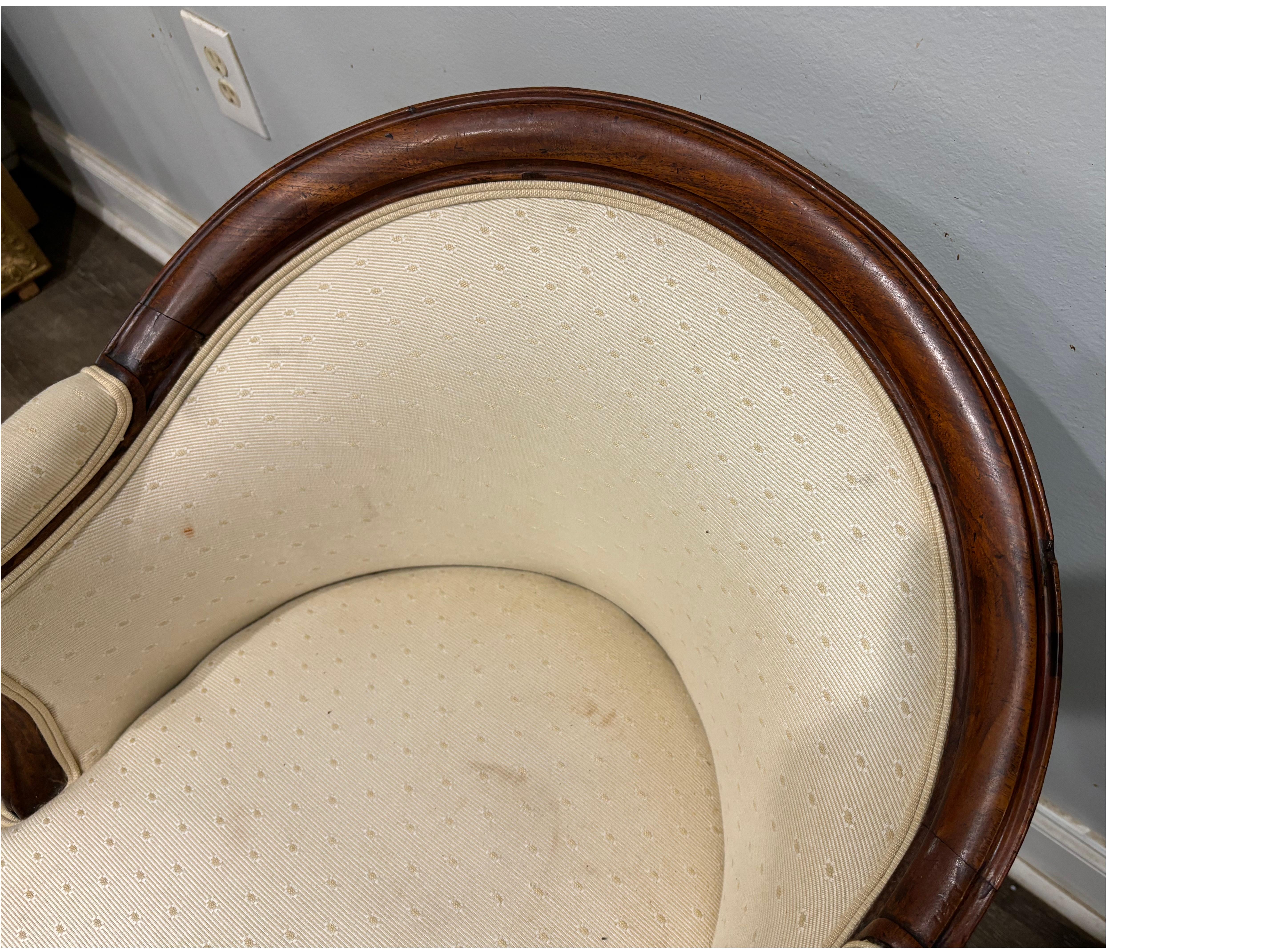 French 19th Century Louis-Philippe Desk Chair For Sale 1
