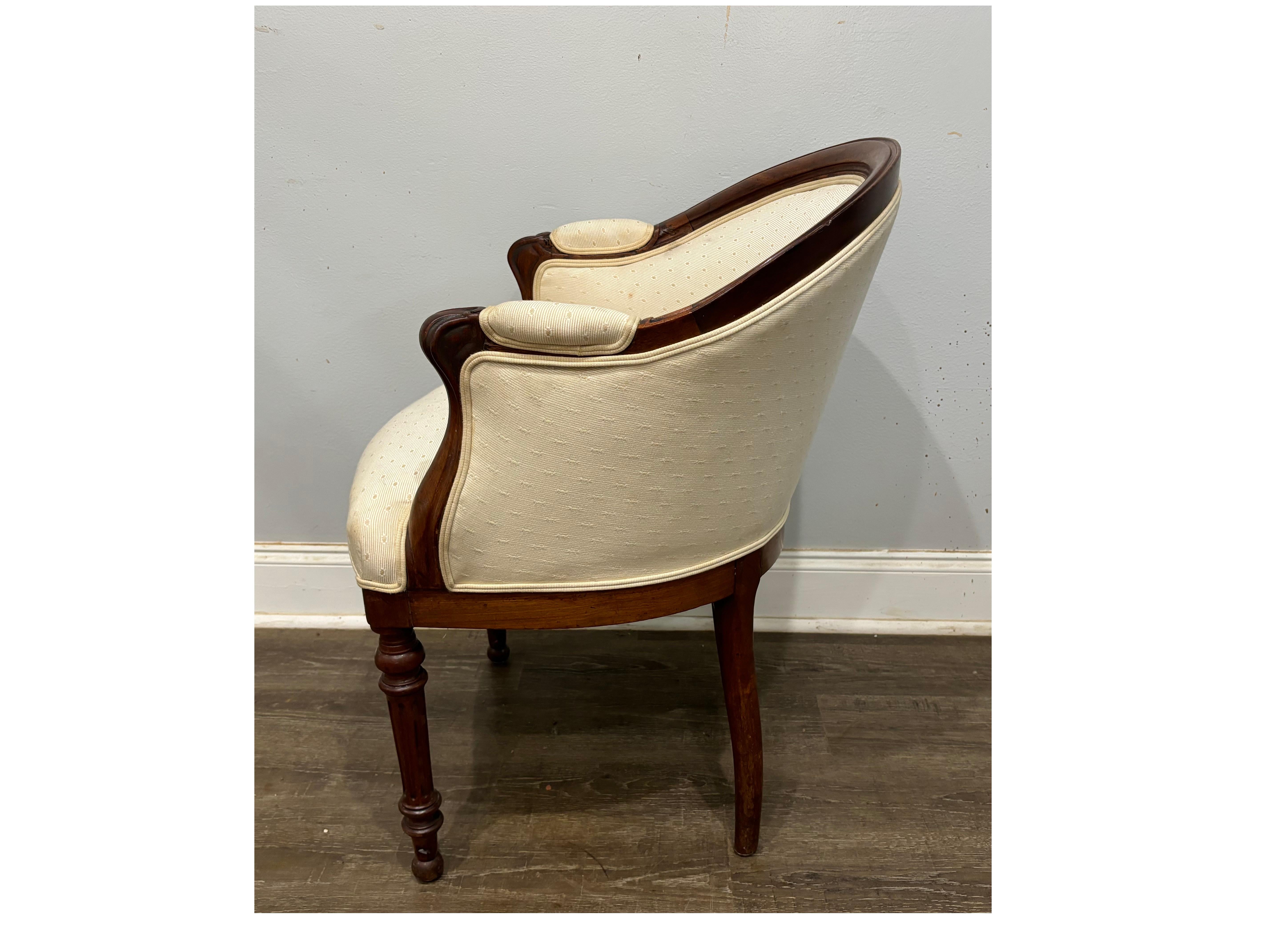 French 19th Century Louis-Philippe Desk Chair For Sale 2