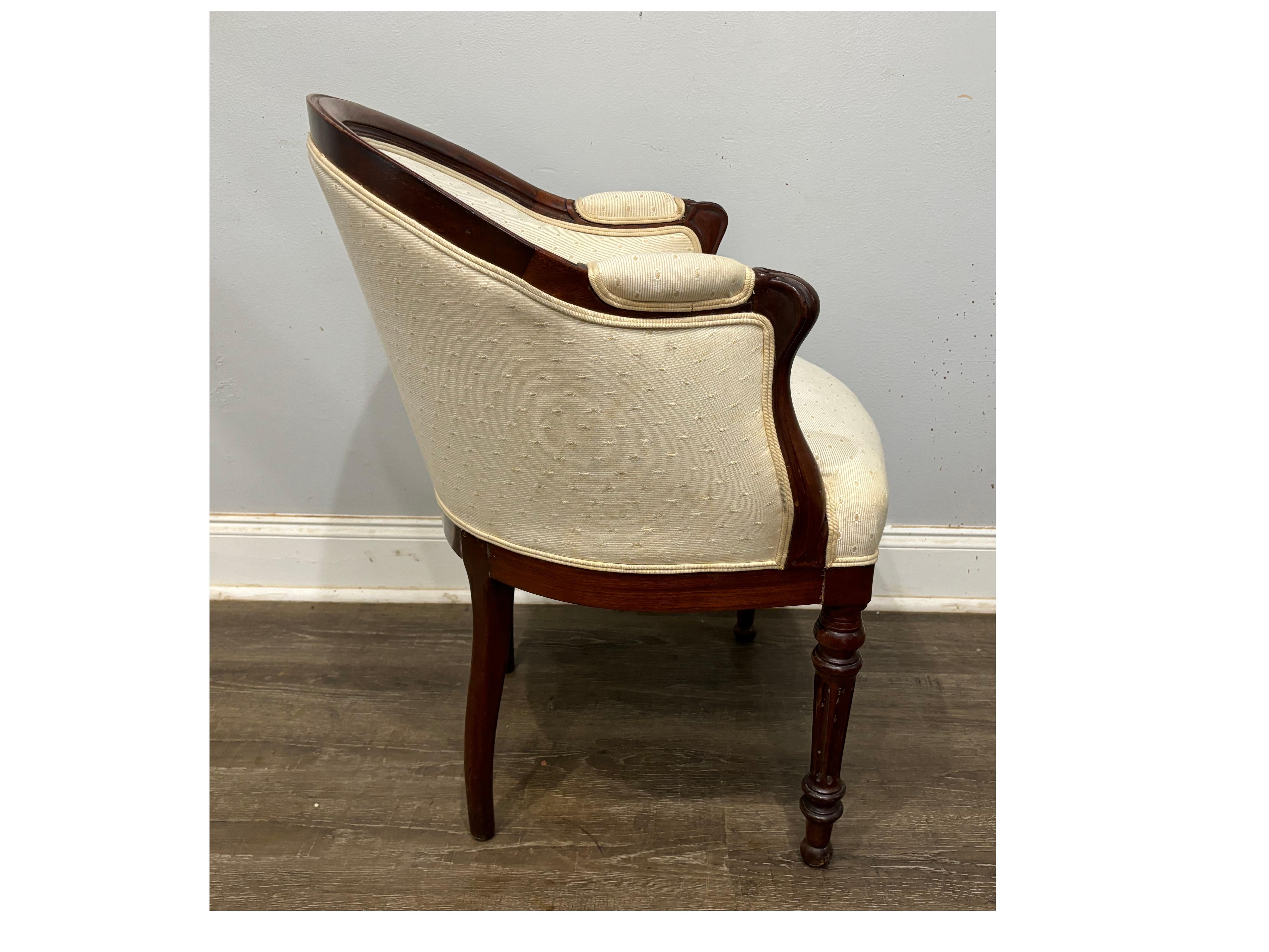 French 19th Century Louis-Philippe Desk Chair For Sale 4