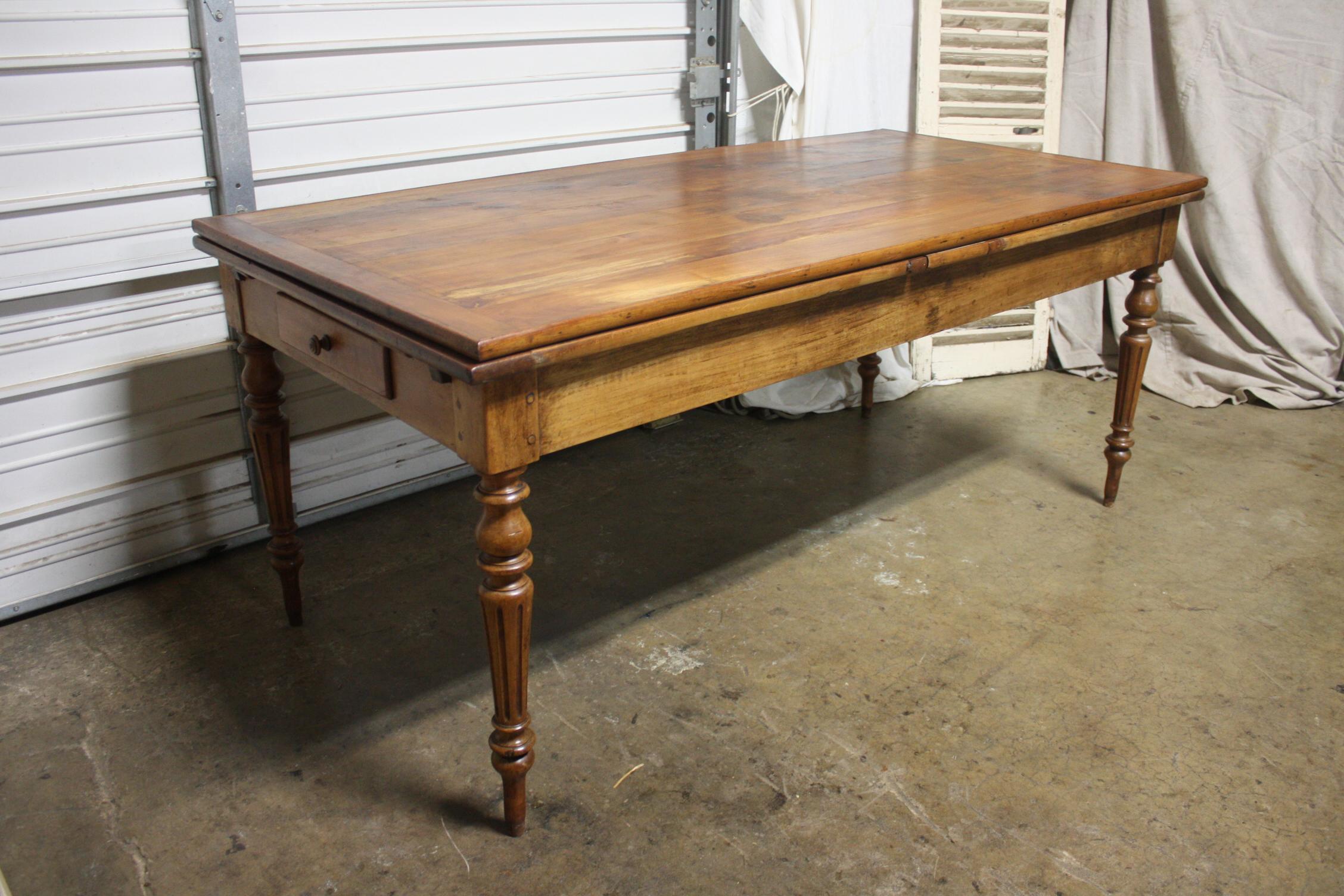 French 19th Century Louis-Philippe Dining Room Table 6