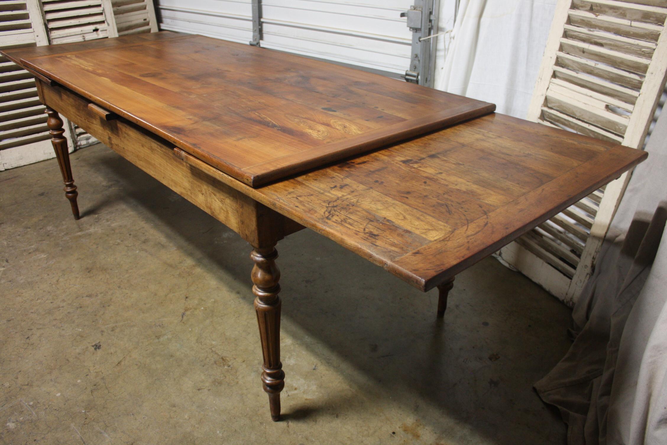 18th Century French 19th Century Louis-Philippe Dining Room Table