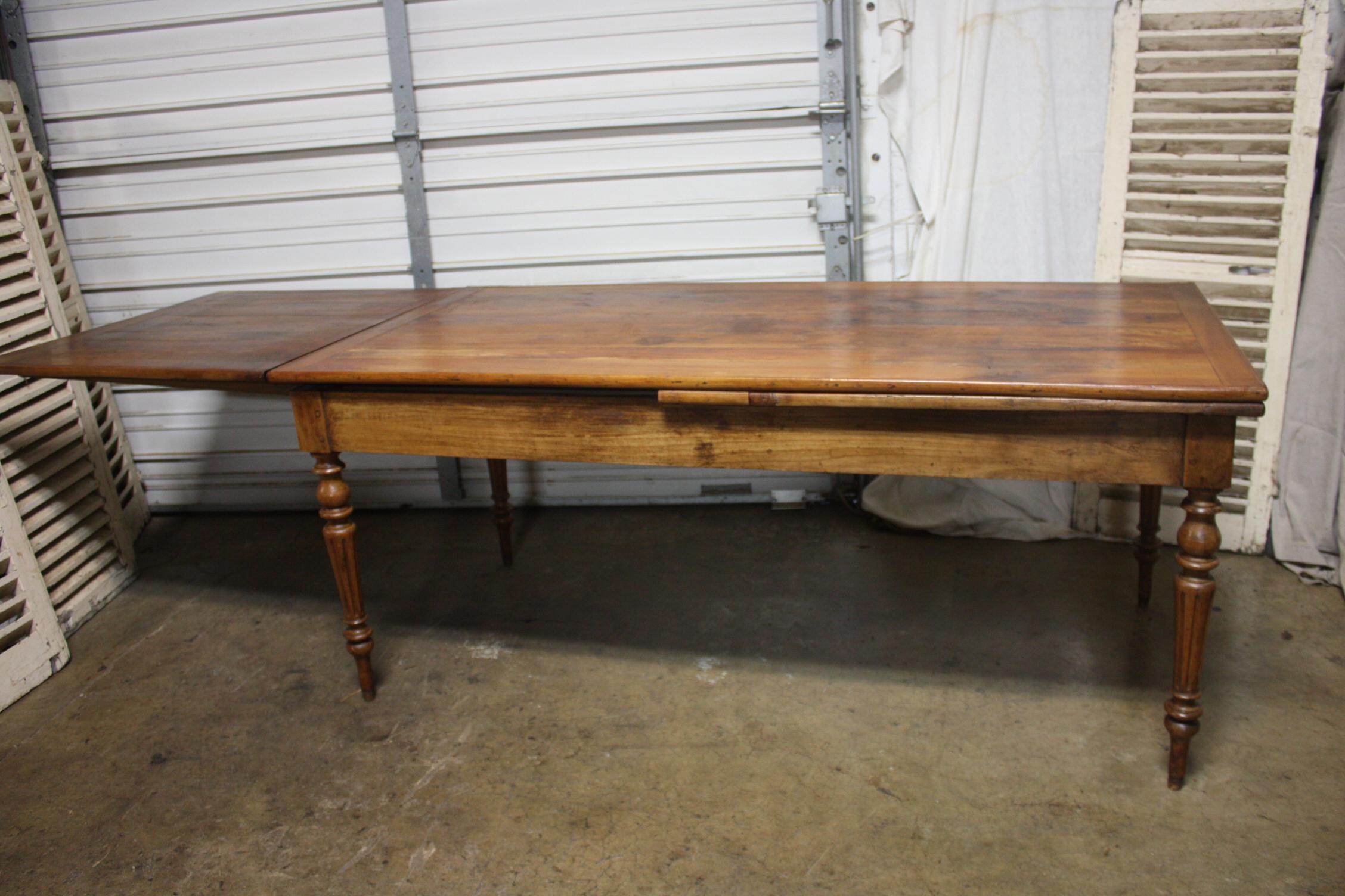 French 19th Century Louis-Philippe Dining Room Table 1