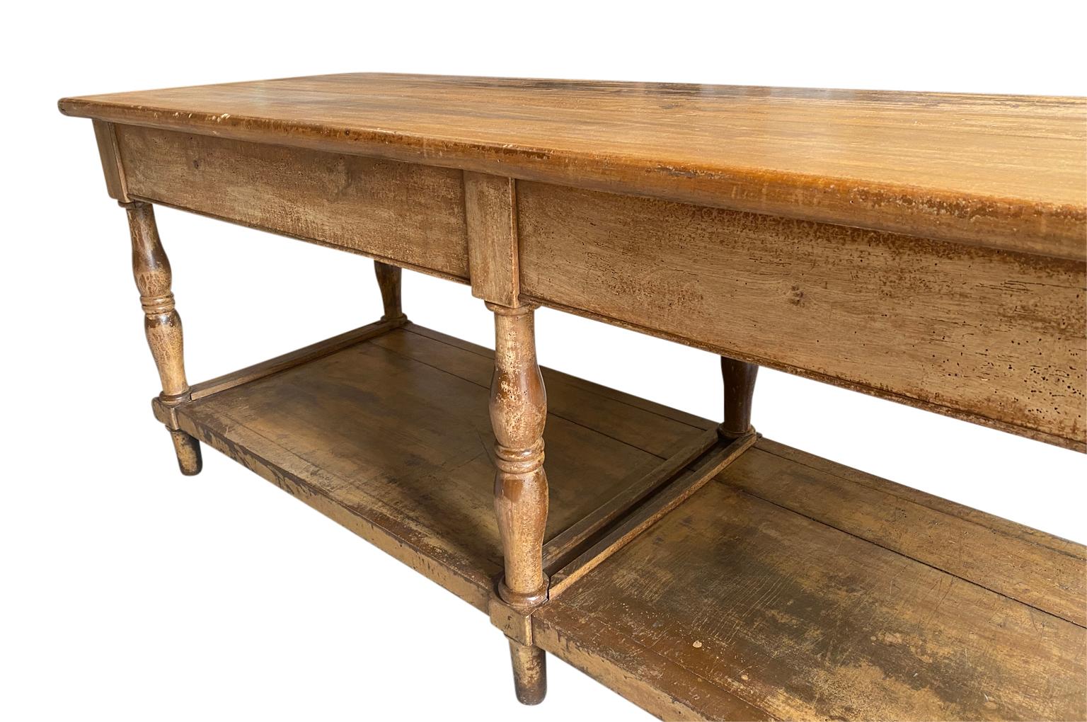 French 19th Century Louis Philippe Draper's Table 4