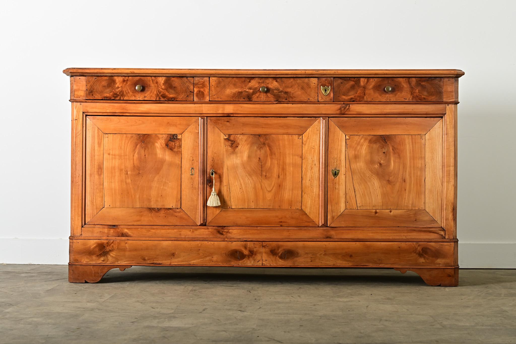 Carved French 19th Century Louis Philippe Enfilade For Sale