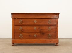 French 19th Century Louis Philippe Fruitwood Commode