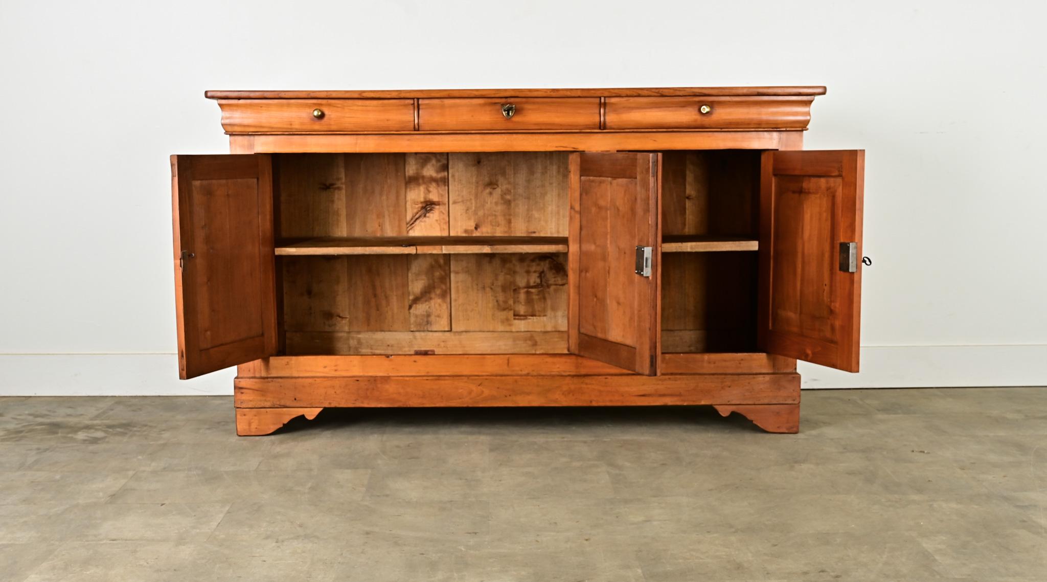 Enfilade francese in legno di Louis Philippe del XIX secolo in vendita 1