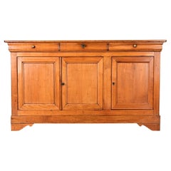 Antique French 19th Century Louis Philippe Fruitwood Enfilade
