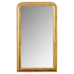 French 19th Century Louis Philippe Gilt Mirror