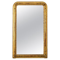 French 19th Century Louis Philippe Gilt Mirror