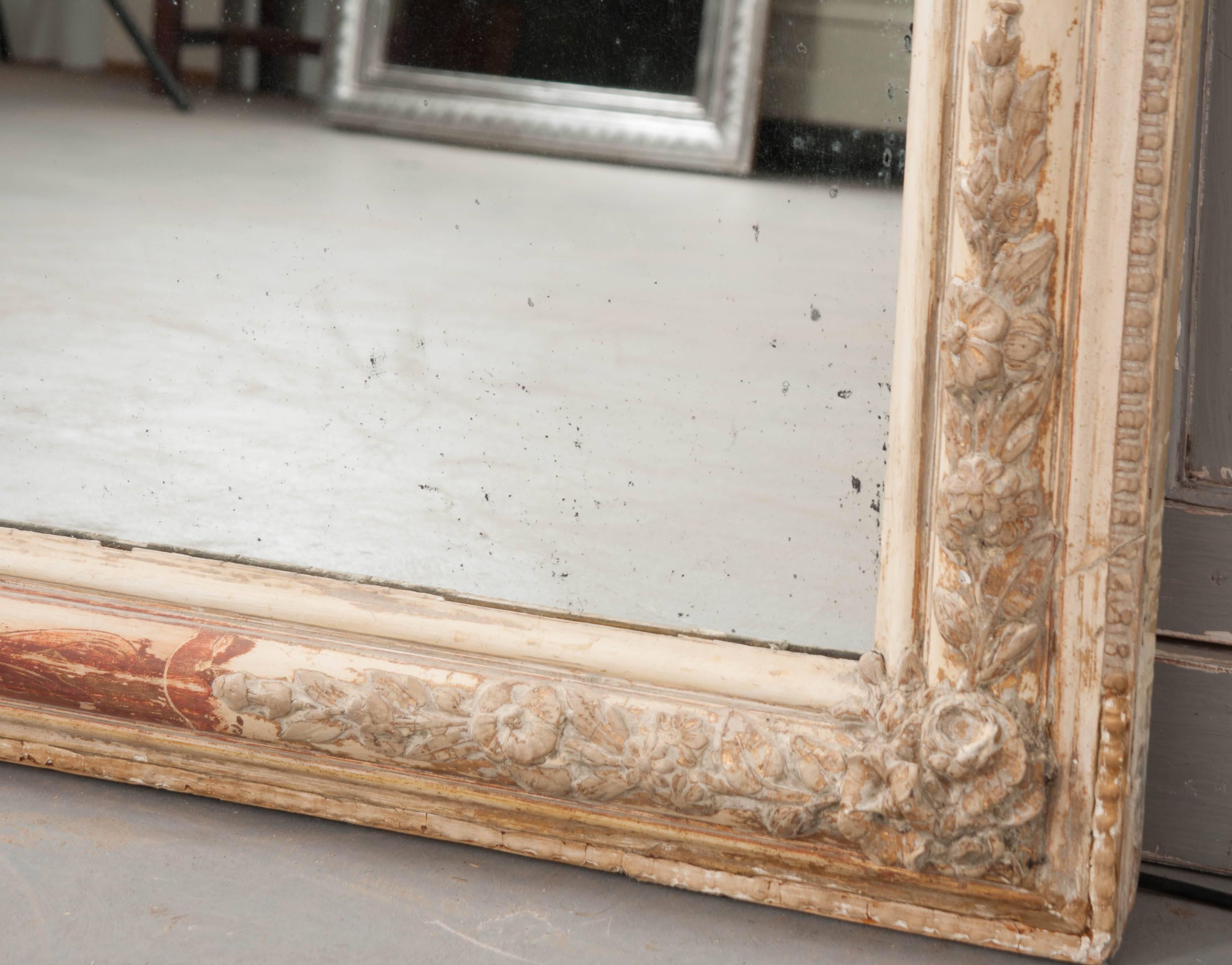 French 19th Century Louis Philippe Gold Gilt Mirror 2