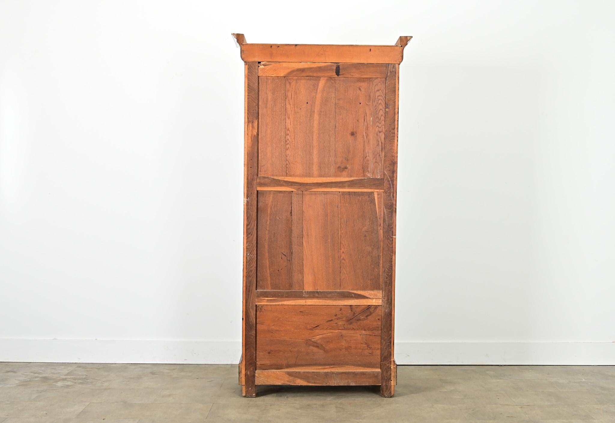 Französisch 19. Jahrhundert Louis Philippe Mahagoni Kleiderschrank im Angebot 2