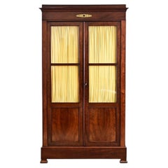 French 19th Century Louis Philippe Mahogany Bibliotheque