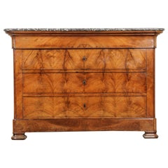 French 19th Century Louis Philippe Mahogany Commode