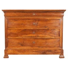 Antique French 19th Century Louis Philippe Mahogany Commode