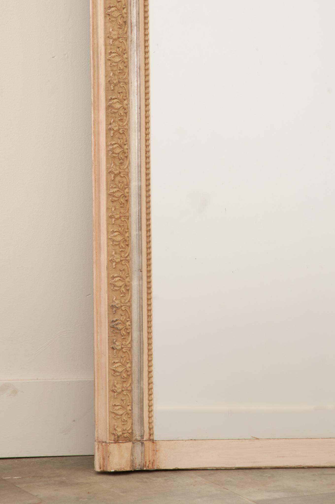 French 19th Century Louis Philippe Mantle Mirror 2