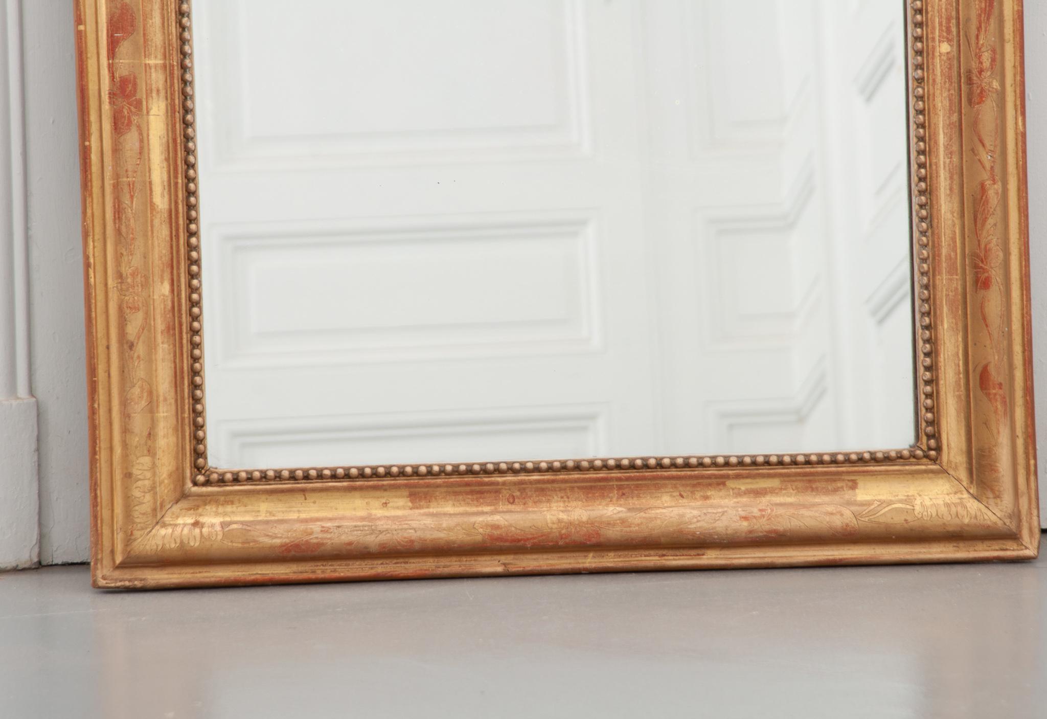 French 19th Century Louis Philippe Mirror  5