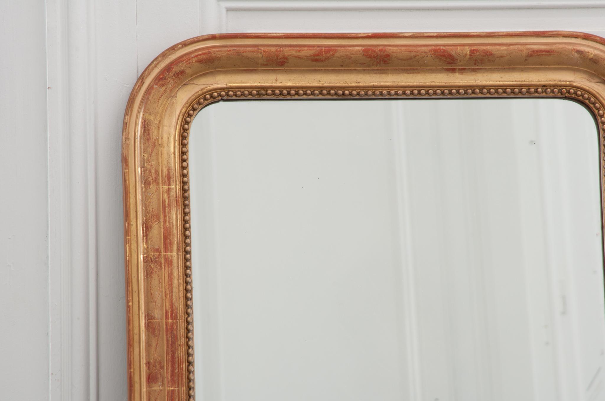 French 19th Century Louis Philippe Mirror  6