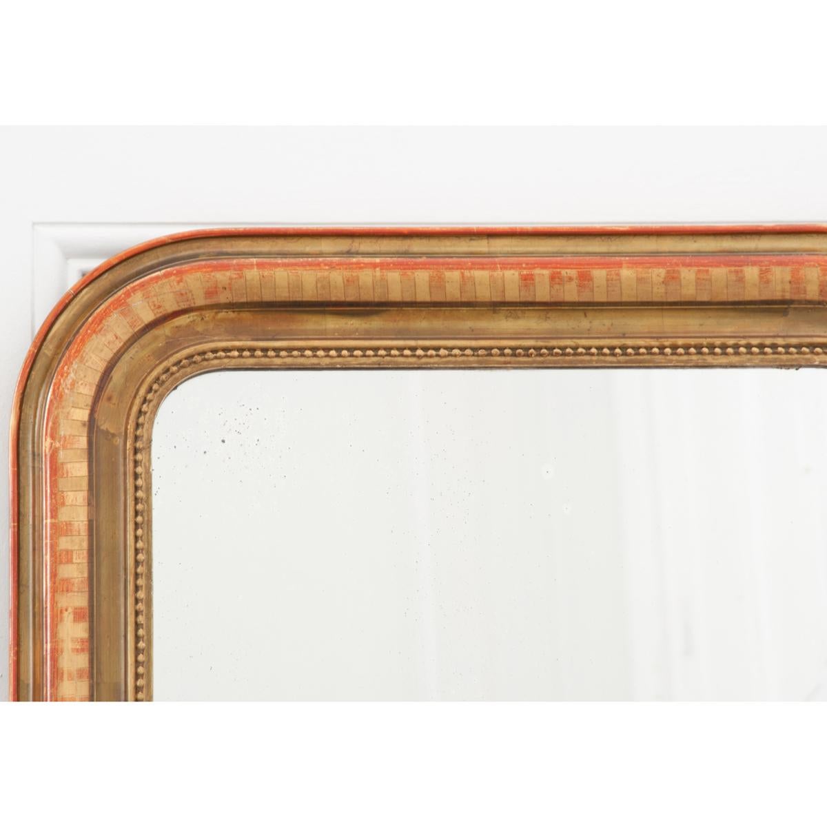 Giltwood French 19th Century Louis Philippe Mirror