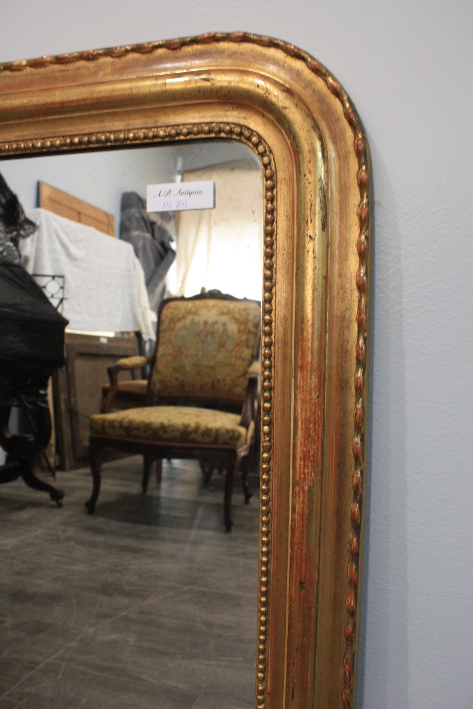 Miroir Louis Philippe français du 19ème siècle Bon état - En vente à Stockbridge, GA