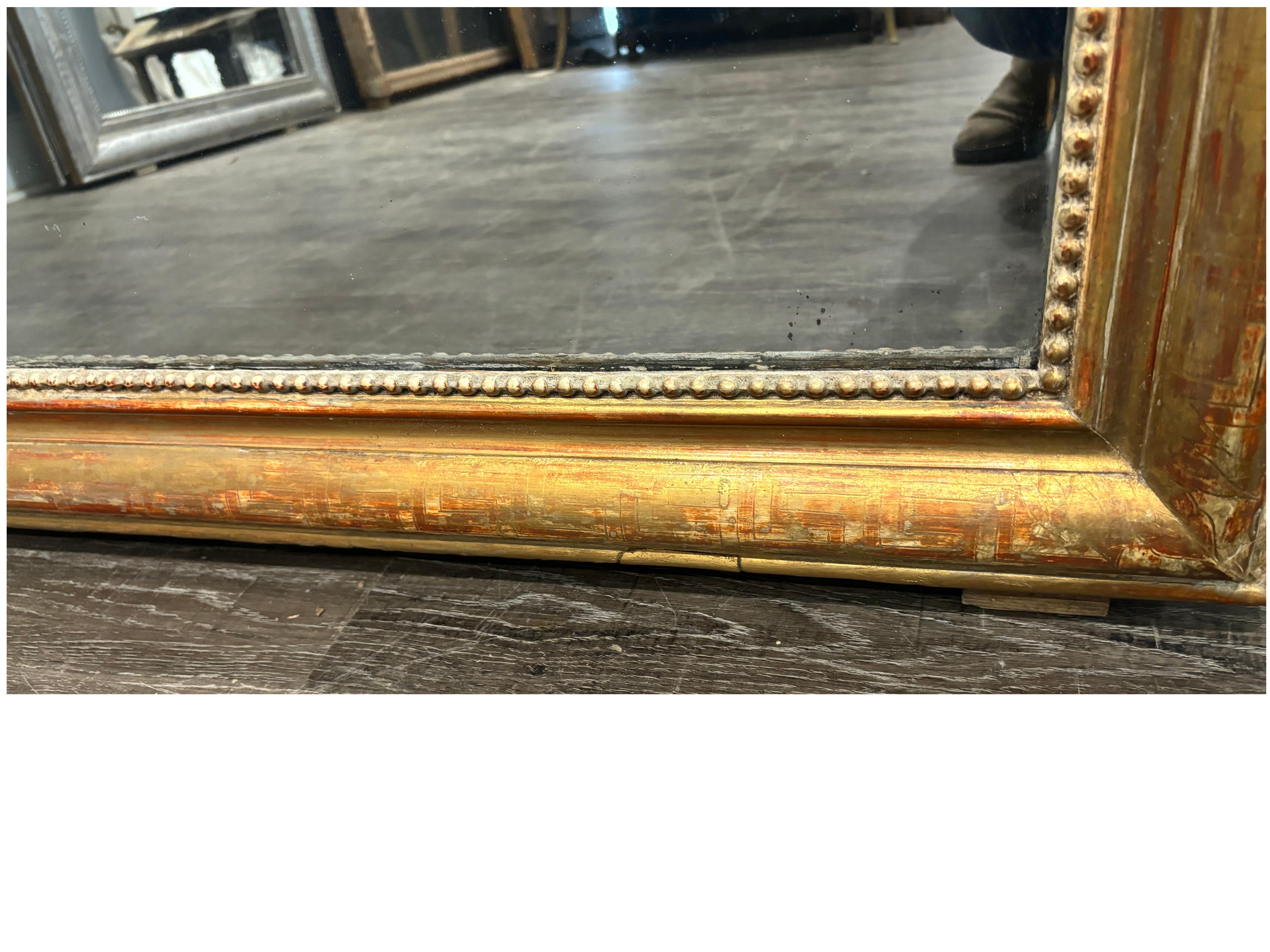 Specchio francese del XIX secolo Louis Philippe in vendita 2