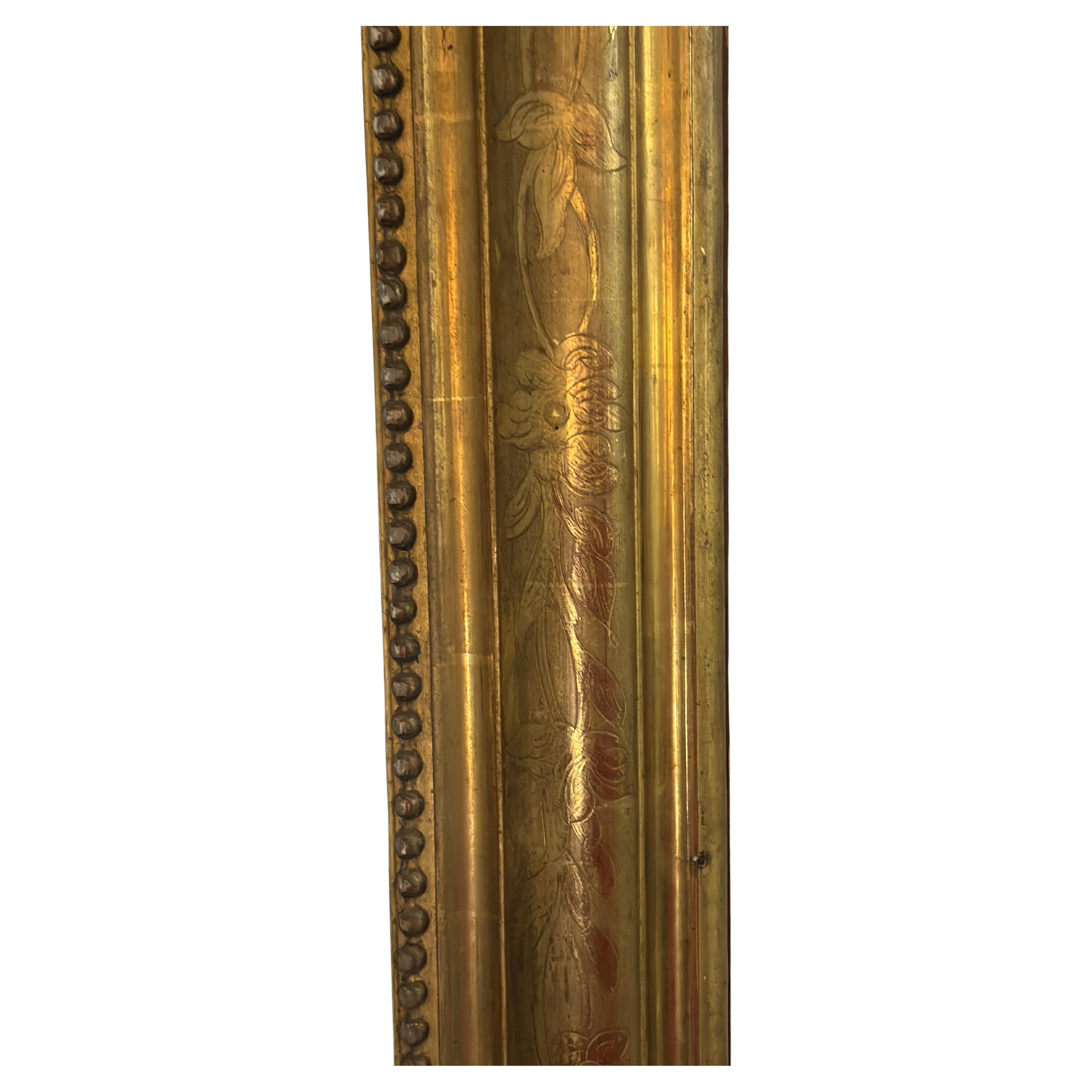 Specchio francese del XIX secolo Louis Philippe in vendita 2