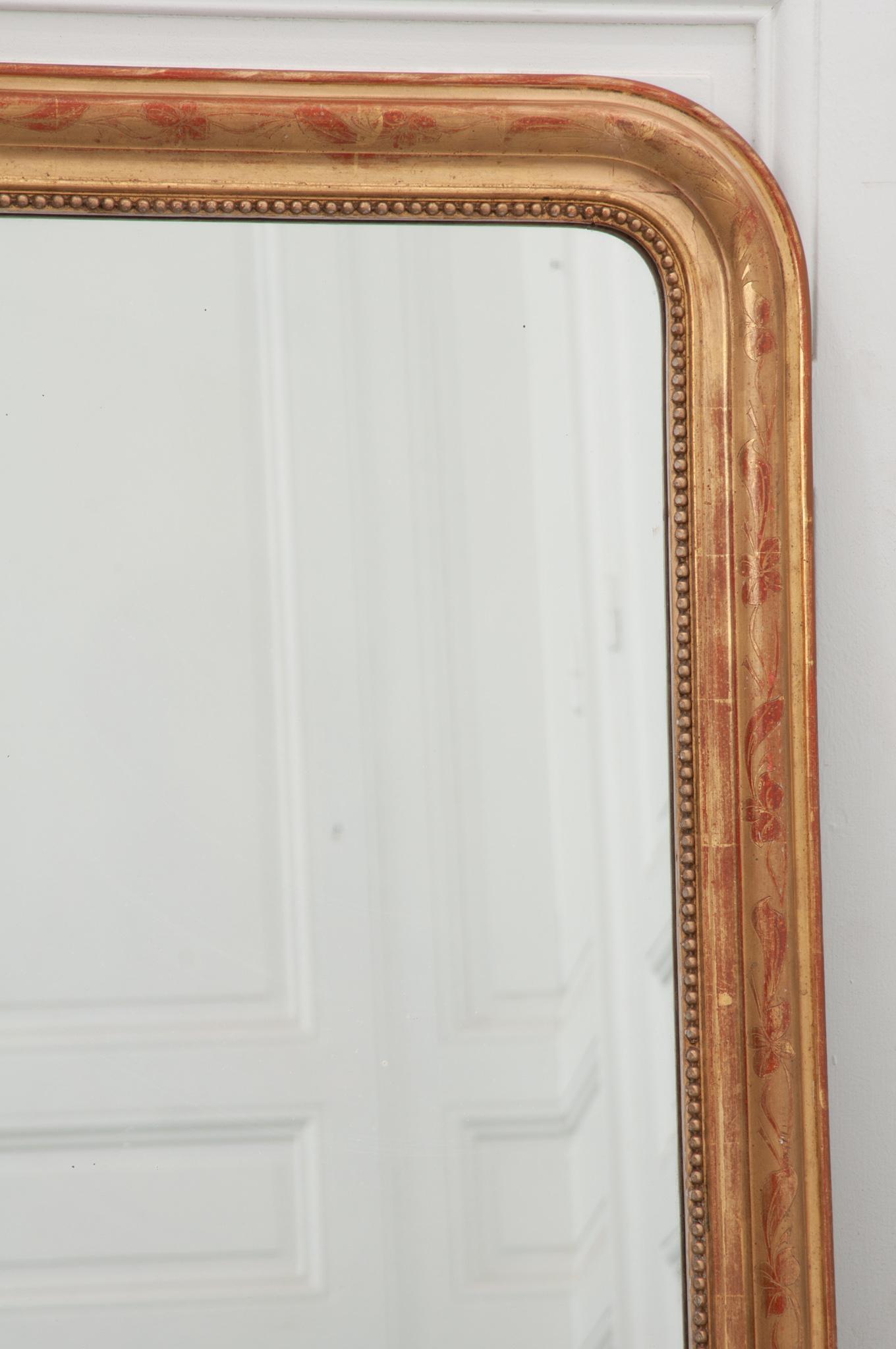French 19th Century Louis Philippe Mirror  3
