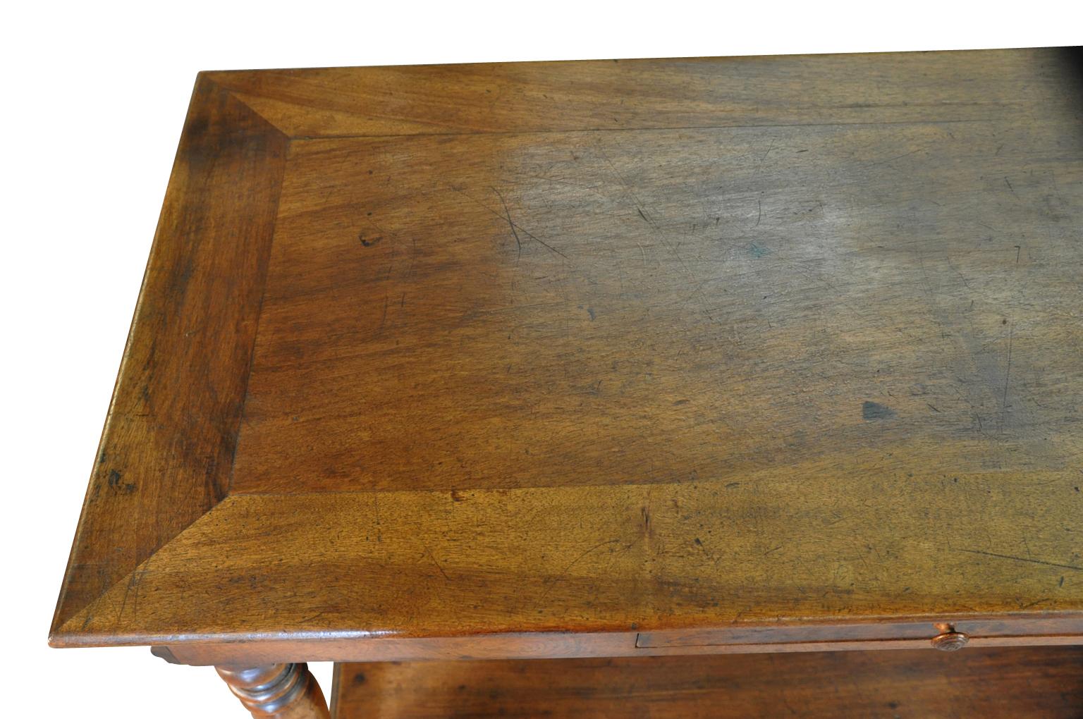 French 19th Century Louis Philippe Period Draper's Table, Console 6