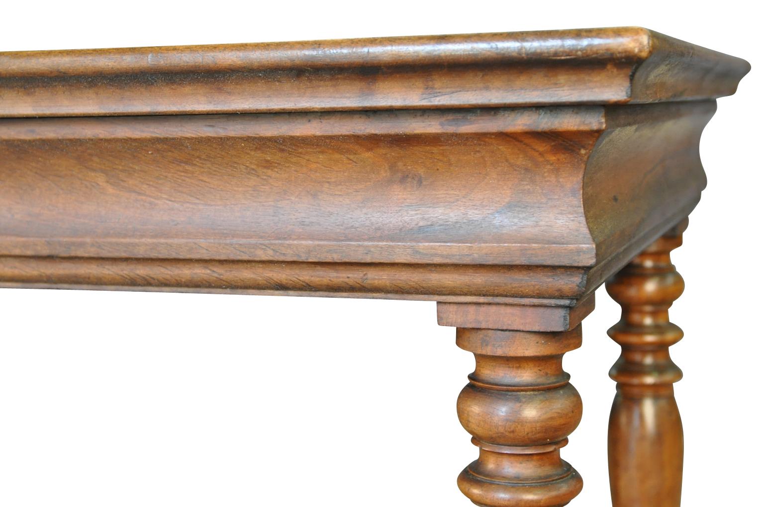 French 19th Century Louis Philippe Period Draper's Table, Console 3