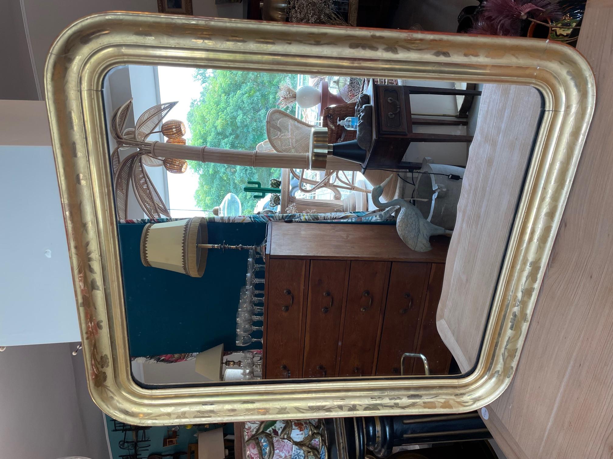 French 19th Century Louis Philippe Period Mirror For Sale 3