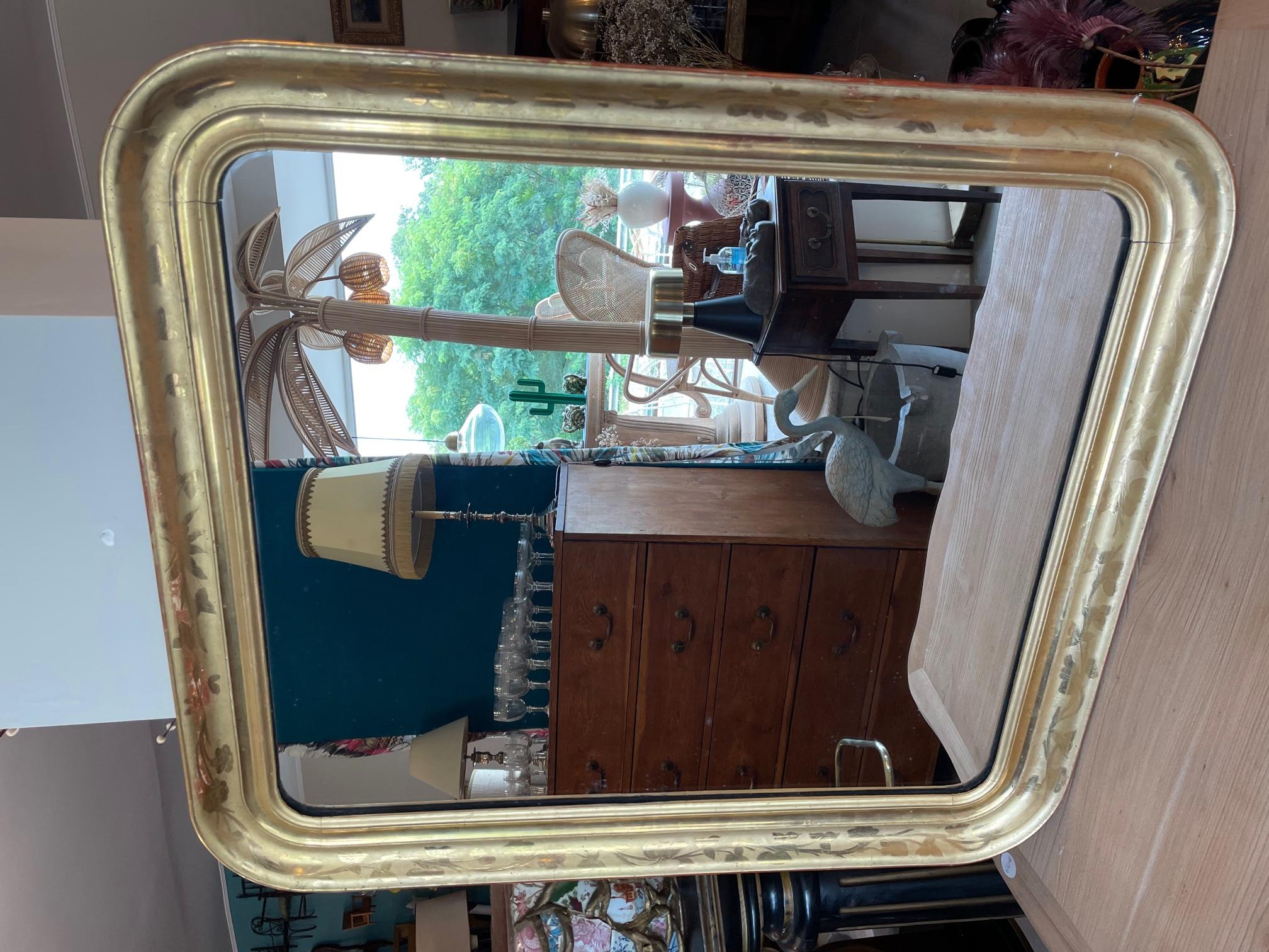 French 19th Century Louis Philippe Period Mirror For Sale 4