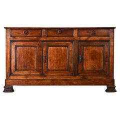 Französisch 19. Jahrhundert Louis Philippe Massiv Eiche Enfilade