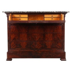 Antique French 19th Century Louis Philippe Style Commode Desk