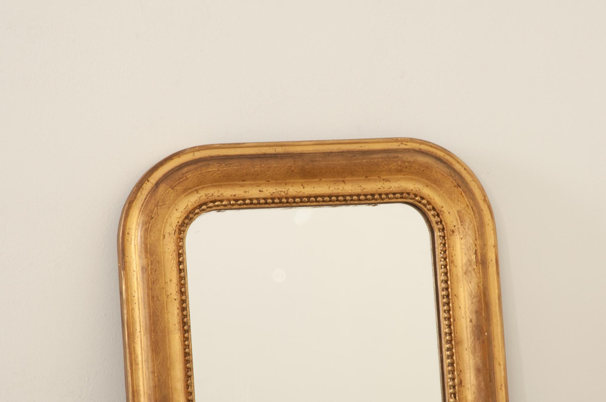 Carved French 19th Century Louis Philippe Style Mirror