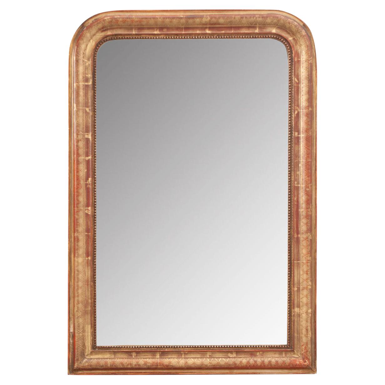 French 19th Century Louis Philippe-Style Mirror