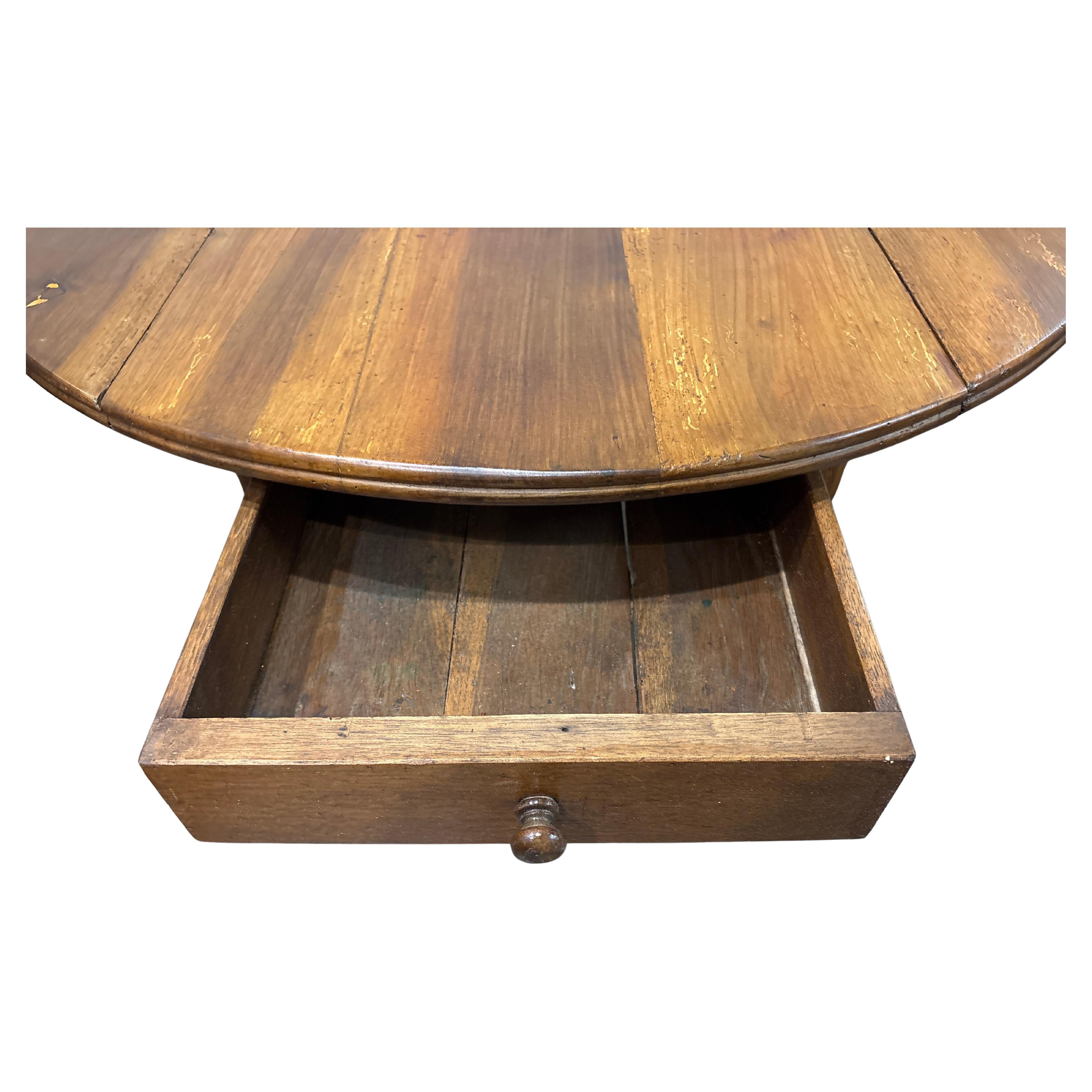 French 19th Century Louis-Philippe Table Luis Felipe en venta